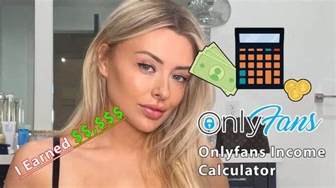 onlyfans money calculator|OnlyFans Earnings Calculator